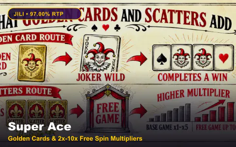 JILI Super Ace 97% RTP slot guide card