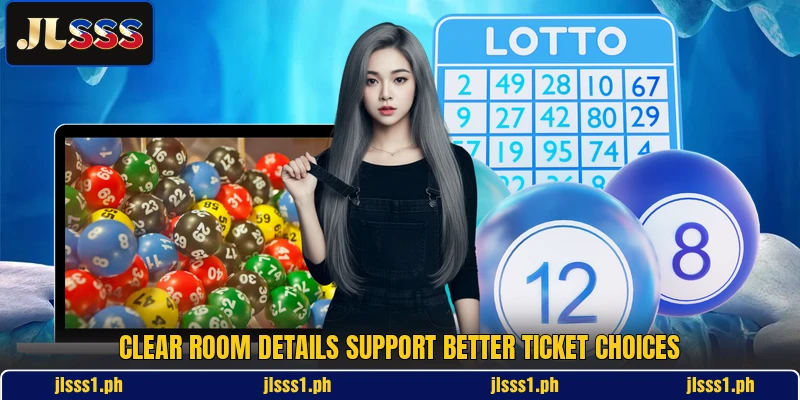 Clear room details support better ticket choices