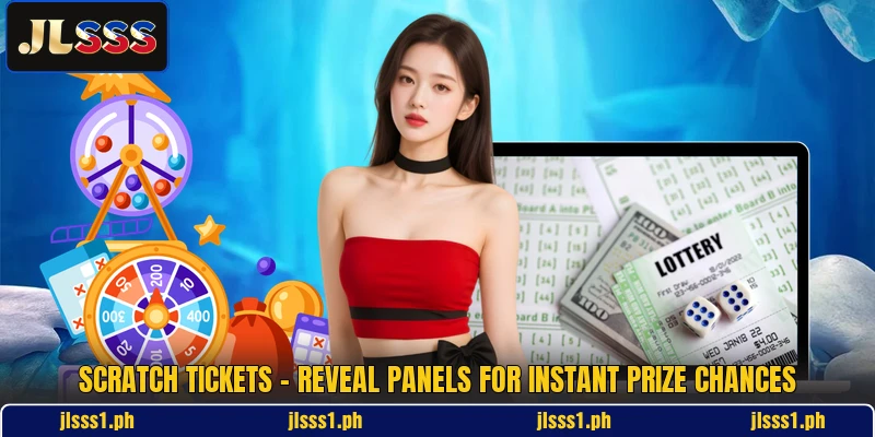 Scratch Tickets - Reveal Panels For Instant Prize Chances