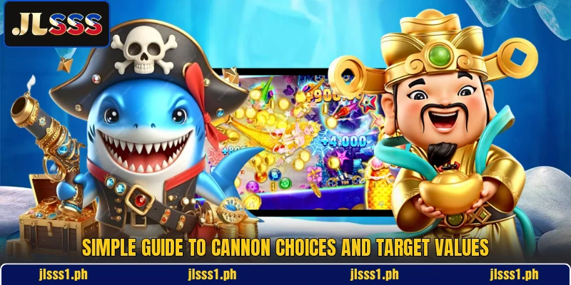 Simple guide to cannon choices and target values