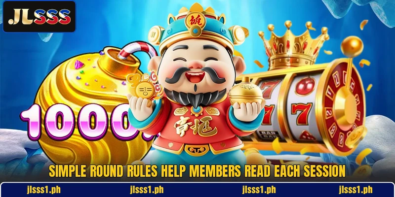 Simple round rules help members read each session