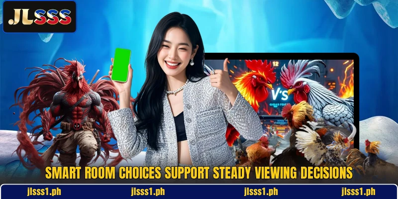 Smart room choices support steady viewing decisions Smart room choices support steady viewing decisions