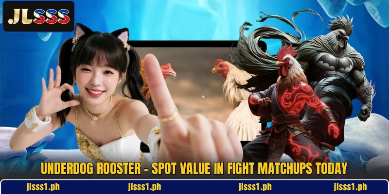 Underdog Rooster - Spot Value In Fight Matchups Today